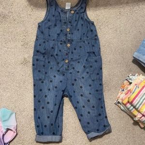 H&M Jean romper 2t